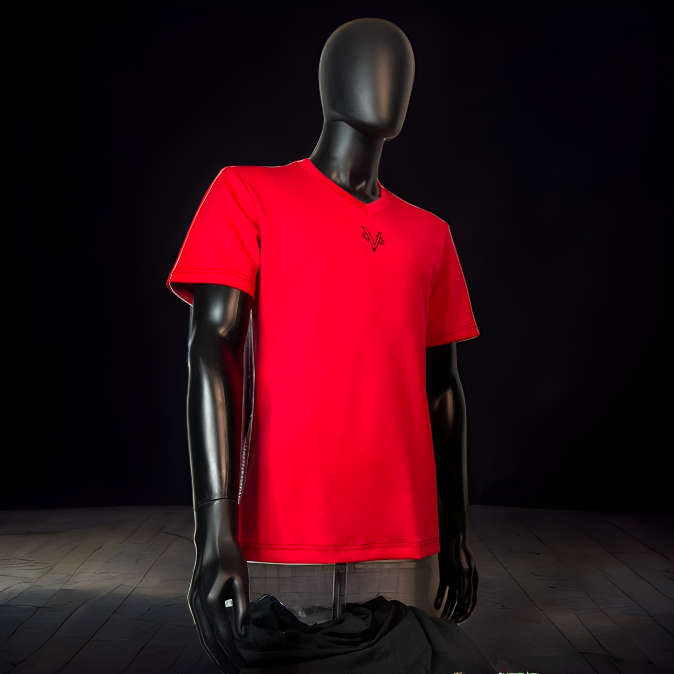 2XL Red with Black Trimming