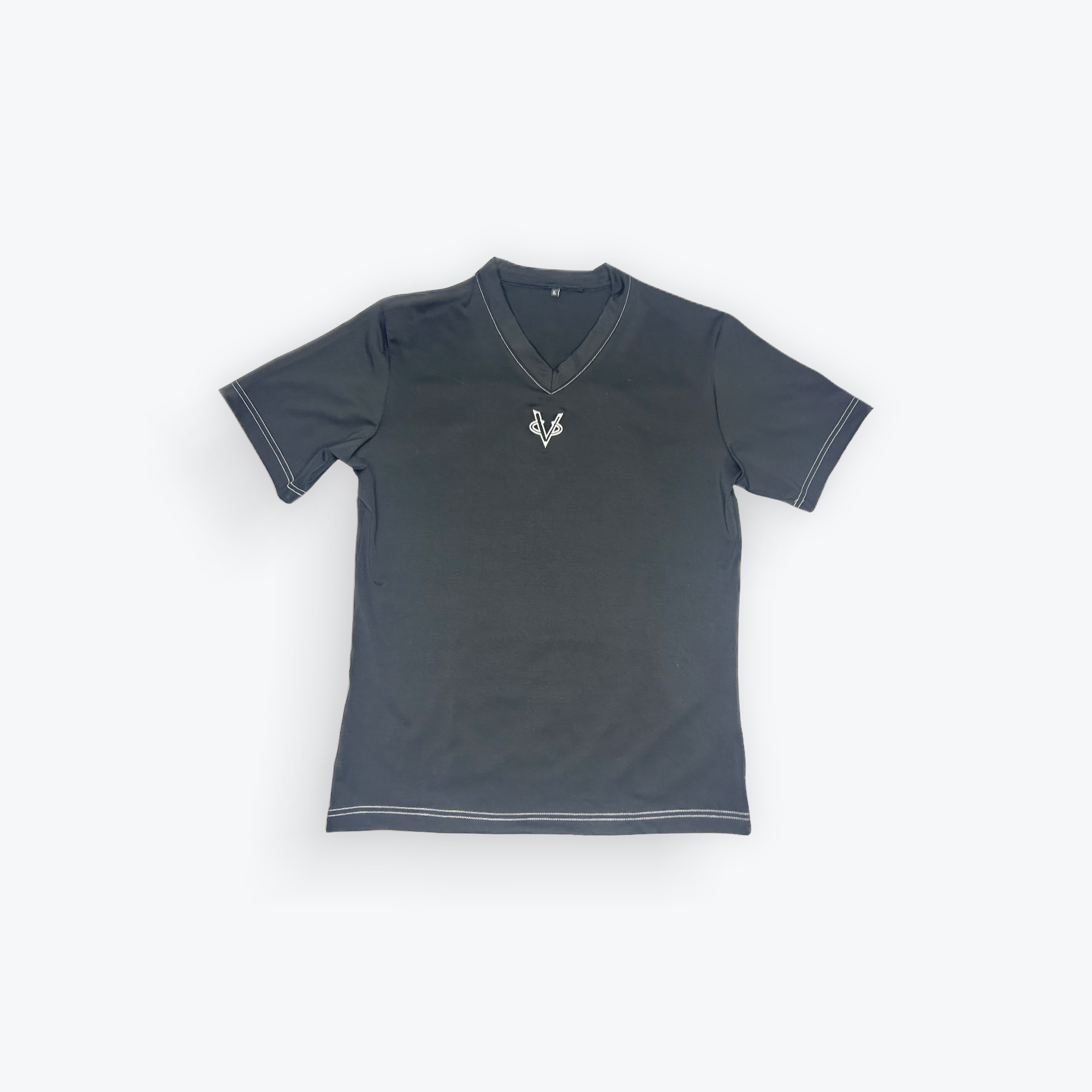 Large Black with White Trimming